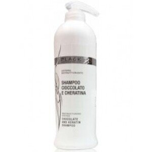 Black Shampoo cioccolato e cheratina - šampón s extraktom kakaa a keratínu 500 ml