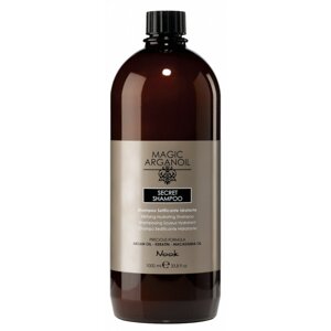Nook Secret Shampoo - šampón s hodvábnym leskom pre suché a poškodené vlasy 1000 ml