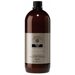 Nook Secret Pak - vlasová maska s hodvábnym leskom pre suché a narušené vlasy 1000 ml