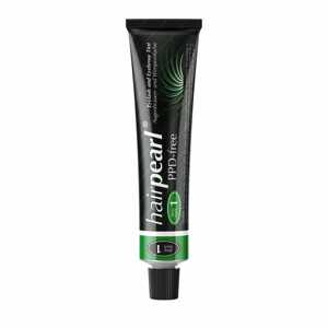 HairPearl Cream Eyelash, Eyebrow and Beard Color PPD Free - farby na riasy, obočie aj bradu bez obsahu PPD, 20 ml 1 - čierna