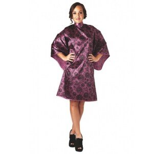 Olivia Garden Lace Cape Plum - kadernícka pláštenka, ružovo-fialová, na cvočky