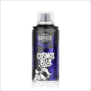 Marmara Barber Hair Color Spray - farebné 1-dňové spreje na vlasy pre kreatívne účesy, 150 ml Cosmos Blue - Modrá