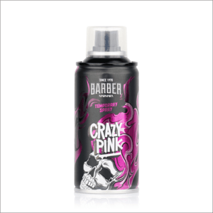 Marmara Barber Hair Color Spray - farebné 1-dňové spreje na vlasy pre kreatívne účesy, 150 ml Crazy Pink - ružová