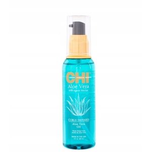 Chi Aloe Vera with Agave Nectar Curls Defined - olej na kučeravé vlasy s aloe vera a agávovým nektárom 89 ml