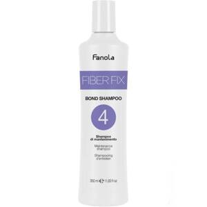 Fanola Fiber Fix Bond Shampoo (4) - šampón pre farbené alebo poškodené vlasy, 350 ml