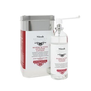 Nook Energizing Super Active Intense Lotion - intenzívne stimulačný roztok proti padaniu vlasov, 100 ml