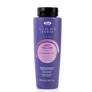 Lisap Light Scale Care AntiYellow Shampoo - šampón pre melírované, blond vlasy, proti žltým odleskom 250 ml