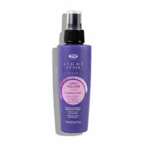 Lisap Light Scale Care AntiYellow Spray - sprej pre oživenie blond vlasov/neutralizáciu žltých odleskov, 125 ml