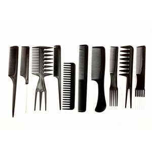 JzA 10 Pack Professional Combs - set profesionálnych hrebeňov