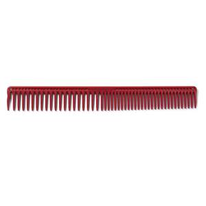 JRL Cutting Comb J306 (9") - profesionálne kombinované hrebene J306 RED - červený