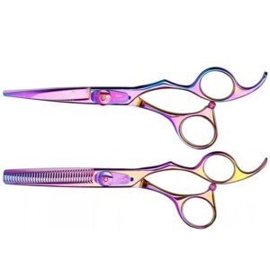 Olivia Garden SilkCut Rainbow Set - set profesionálnych nožníc