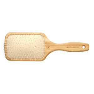 Olivia Garden Bamboo Touch Detangle Nylon L - plochá bambusová kefa na vlasy