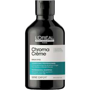 L'Oréal Professionel Chroma Créme Green Dyes - šampón na neutralizáciu červených odleskov, 300 ml