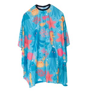 Eurostil Kids Cape 07579 Sailorl - detská pláštenka, podmorský svet, na háčik