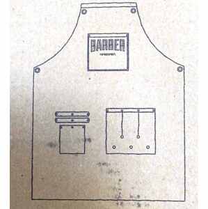 Maramra Barber Apron 1599 - holičská zástera, khaki