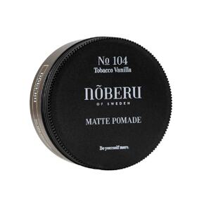 Noberu of Sweden Matte Pomade No 104 Tobacco Vanila - matná pomáda so silnou fixáciou, 80 ml