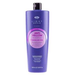 Lisap Light Scale Care AntiYellow Shampoo - šampón pre melírované, blond vlasy, proti žltým odleskom 1000 ml
