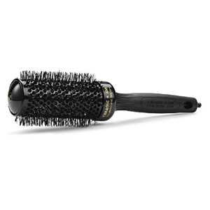 Olivia Garden Ceramic + Ion Black Edition (BlowOut Shine Black) - keramické kefy na fúkanie vlasov, čierna edícia priemer 45 mm