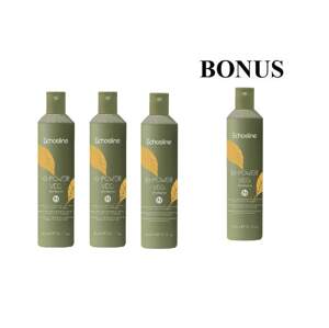 AKCIA: 3+1 Echosline Ki-Power VEG - hydratačný šampón pre chemicky ošetrované vlasy, 300 ml