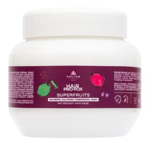 Kallos Pro-Tox SuperFruits Antioxidant Hair Mask - maska na vlasy s vitamínmi a antioxidantmi maska 275 ml