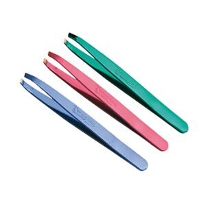Pollié 02499 Tweezer Inox Colours - pinzeta chromová (mix farieb)