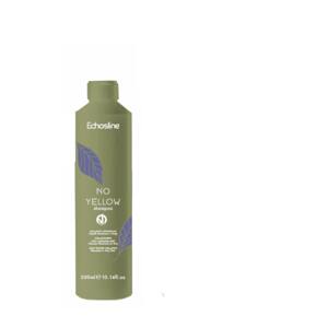 Echosline No Yellow Shampoo - šampón proti nežiadúcim žltým odleskom, pre odfarbené aj šedivé vlasy, Šampon 300 ml
