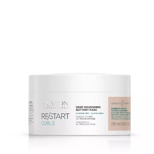 Revlon Re/Start Curls Deep Nourishing Buttery Mask - hĺbkovo výživná "maslová" maska na vlnité/kučeravé vlasy, 250 ml