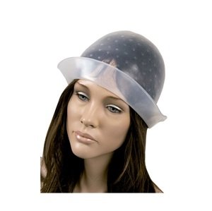 Eurostil 8500 Lory Transparent Cap Meshes + Hook - melírovací klobúk + háčik
