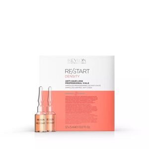 Revlon Re/Start Anti-Hair Loss Professional Vials - koncentrované ampulky proti padaniu, 12x5 ml
