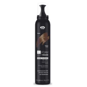 Lisap RE.Foam Color Mousse - farbiaca pena na vlasy, 200 ml Chestnut - gaštanová