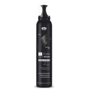 Lisap RE.Foam Color Mousse - farbiaca pena na vlasy, 200 ml Nero - Black