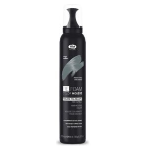 Lisap RE.Foam Color Mousse - farbiaca pena na vlasy, 200 ml Intense Grey/ Gris Intense - intenzívna šedá