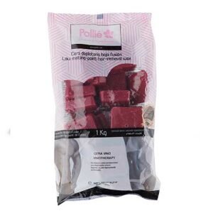 Pollié 06327 Wine Low-Melting Wax - depilačný vosk - vínový , 1 kg
