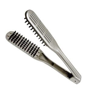 Eurostil 01957 Double Straightening Brush - kefa na fúkanie a žehlenie vlasov, obojstranná - štetiny: diviak
