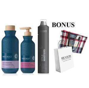BALÍČEK: Revlon Eksperience BLONDE Set + Papierová taška Revlon + taška Apres Ski (29x37x10.5 cm) farba podľa skladových zásob.
