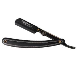 Ragnar 07163 Black Razor - čierna britva na vymeniteľné žiletky, polovičná čepeľ