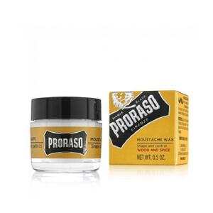 Proraso Moustache Wax Wood&Spice - tvarovací vosk na fúzy, 15 ml