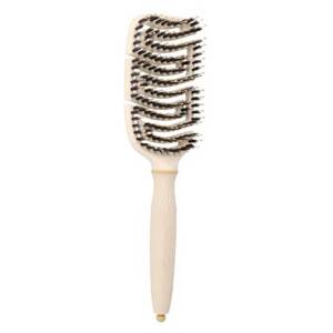 Eurostil Flexibile Brush - flexibilná kefa na rozčesávanie, fúkanie vlasov 07973 - ECO béžová