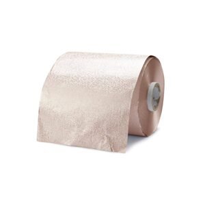 BraveHead Embossed Aluminium Foil - alobal v rolke s textúrou, 12cm x 100 m, 15 mikro 8859 Rose Gold - ružovo-zlatý