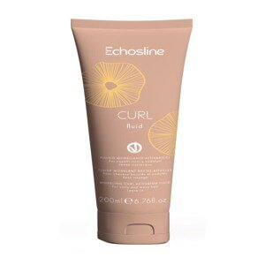Echosline Curl Fluid - bezoplachový modelačný fluid pre vlnité a kučeravé vlasy, 200 ml