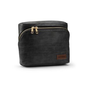 BraveHead Tool Case 9135 - koženková taška na kadernícke pomôcky (antracitová)