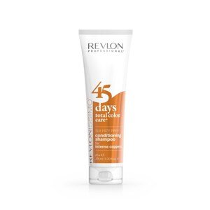 Revlonissimo 45 Days Conditioning Shampoo - kondicionačný šampón, 275 ml Intense Coppers - pre ryšavé odtiene