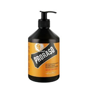 Proraso Beard Wash Wood and Spice - šampón na bradu s vôňou cédru a korenín 500 ml