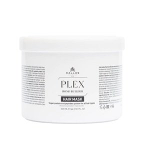 Kallos PLEX Bond Builder Mask - rekonštrukčná maska na vlasy maska, 500 ml