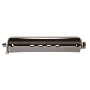 Plastové natáčky na trvalú s patentnou gumičkou 8056- grey/dark grey-16 mm