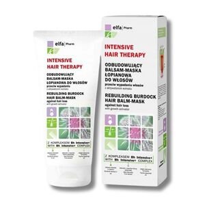 Elfa Pharm Forte Intensive Hair Therapy Natural Burdock Balm-Mask - balzám-maska na vlasy, 200 ml
