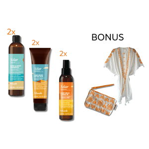 AKCIA: Nook Solar Set + letná taštička + plážové kimono