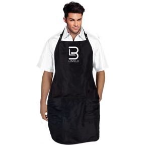 L3VEL3 APRON - čierna zástera