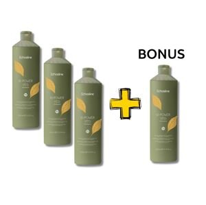 AKCIA: 3+1 Echosline Ki-Power VEG - hydratačný šampón pre chemicky ošetrované vlasy, 1000 ML