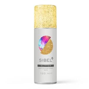 Sibel 1 Day Hair Color Spray - 1 dňové spreje - pastelové, glitrové, farebné, 125 ml GLITTER GOLD - glitrová zlatá